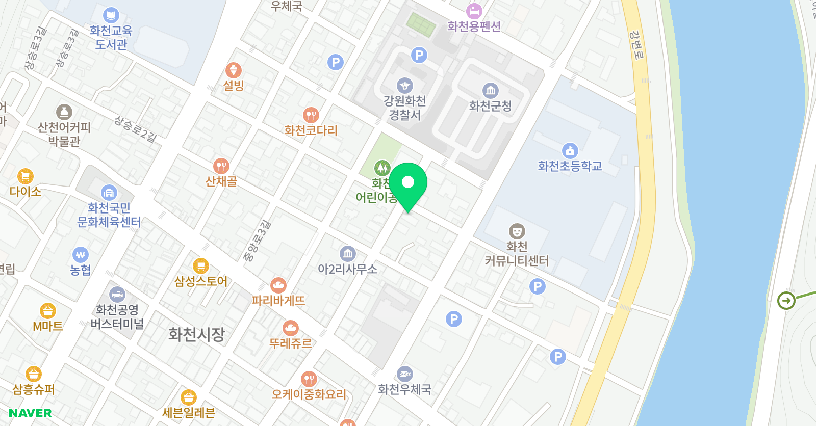 웅진 학원 위치