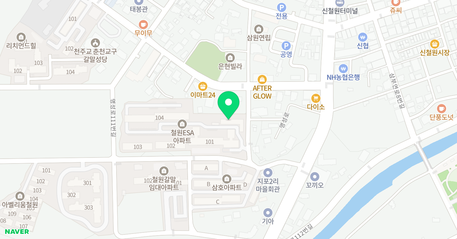 놀작마이아트 새싹미술교습소 위치