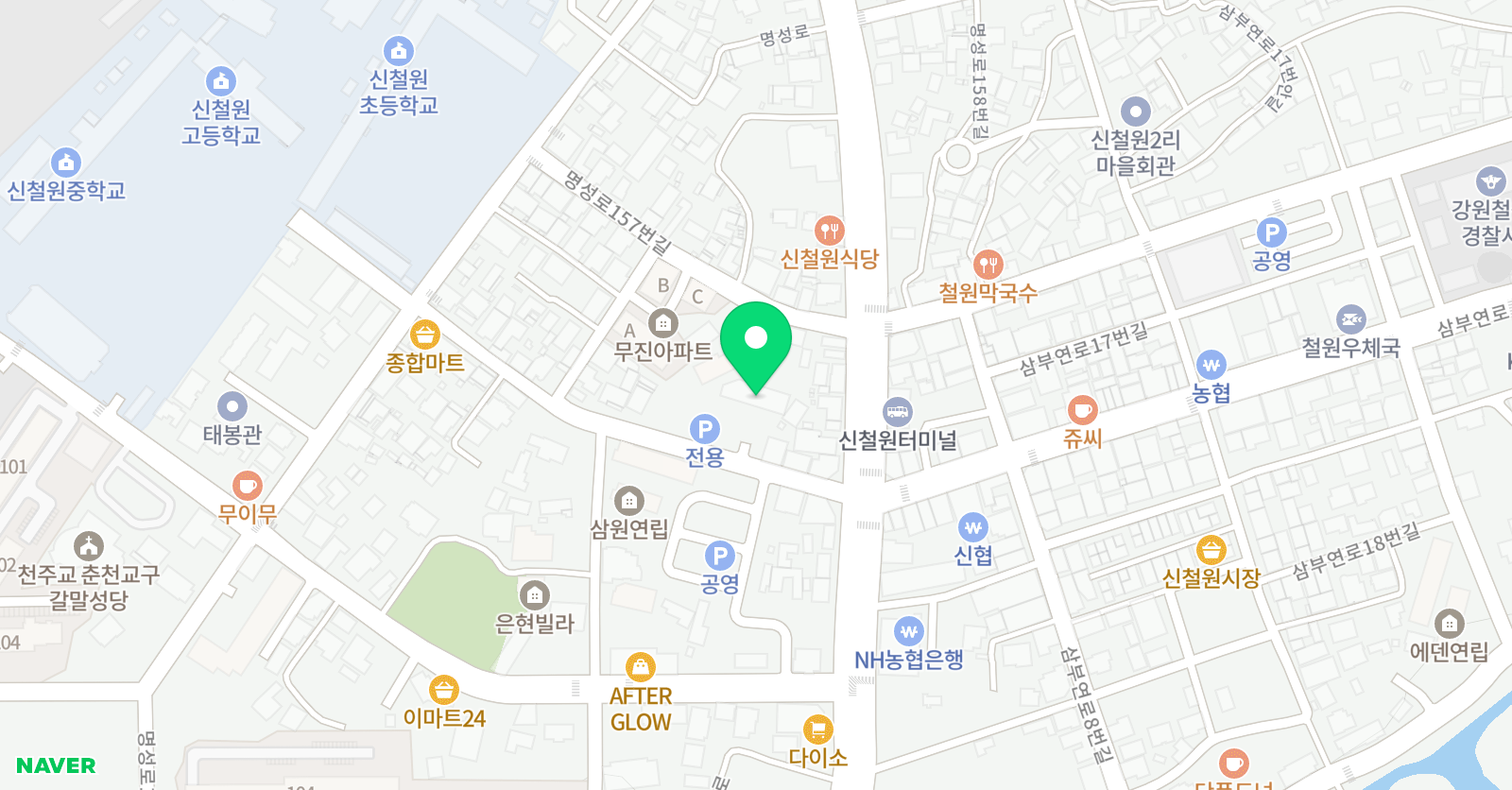 대동합기도 위치
