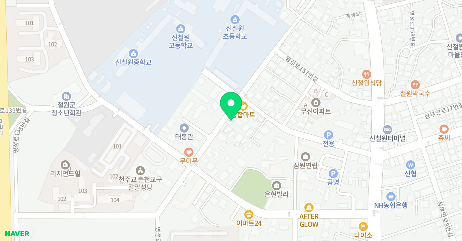 EMC 중앙학원 위치