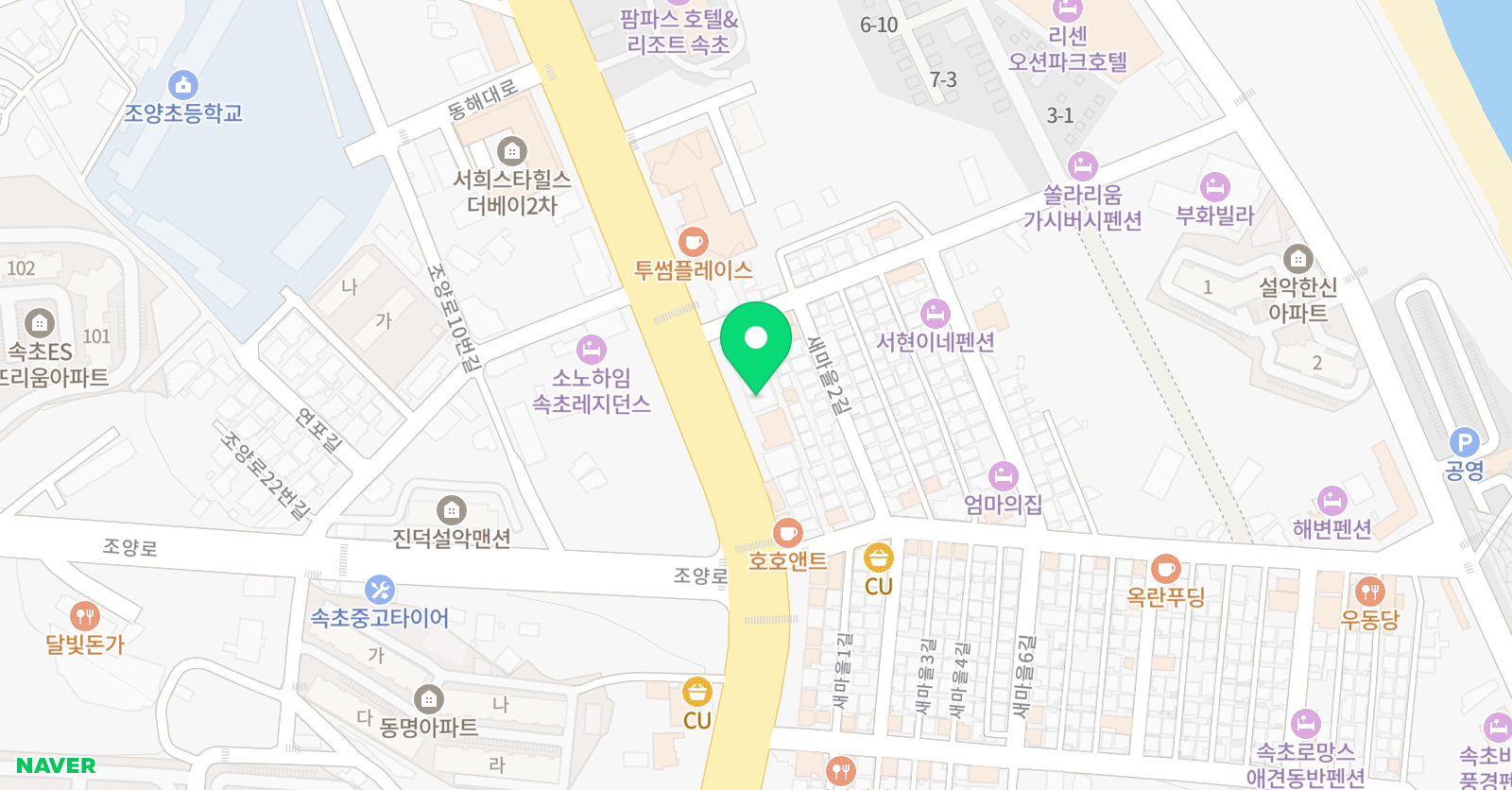 JT 태권도장 위치