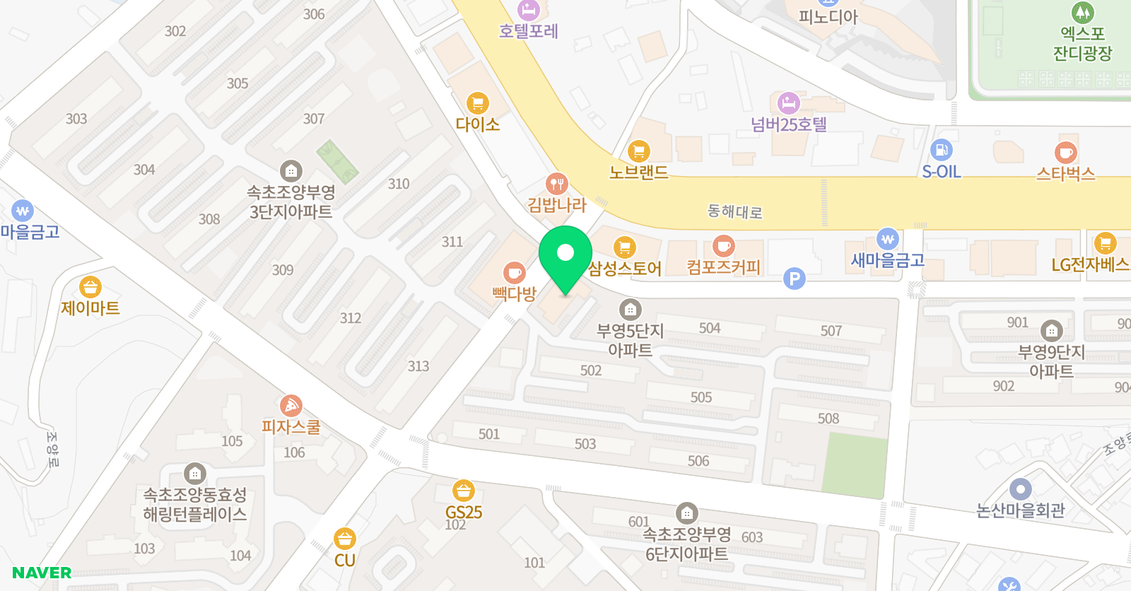 주 피아노 위치