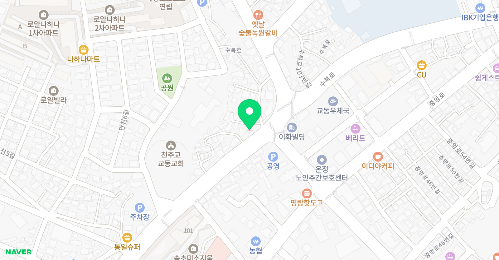 극동 무용학원 위치