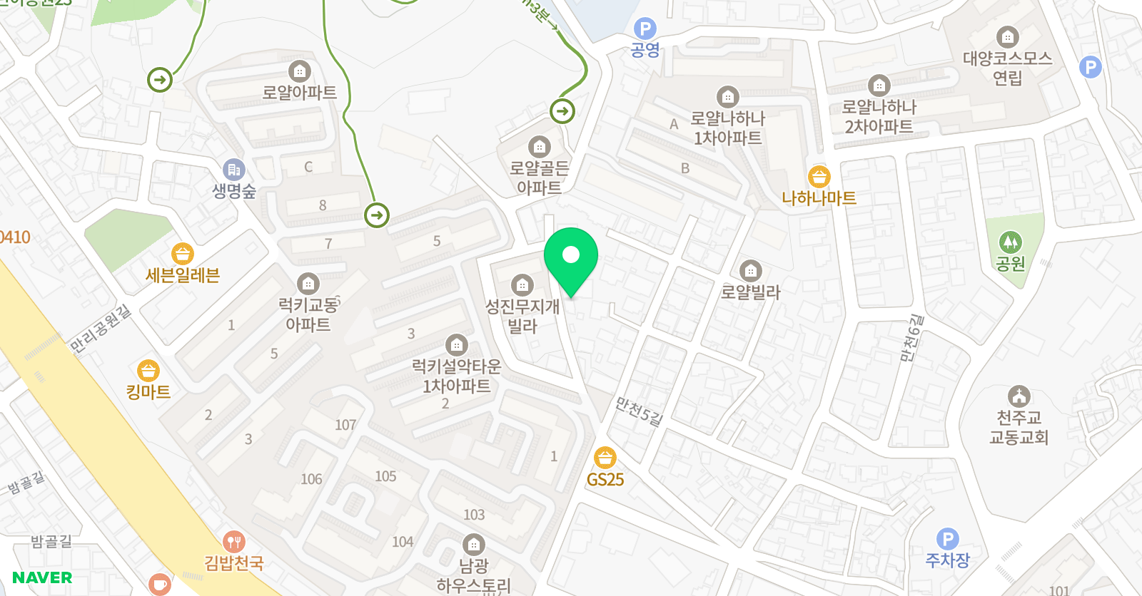 모짜르트 피아노학원 위치