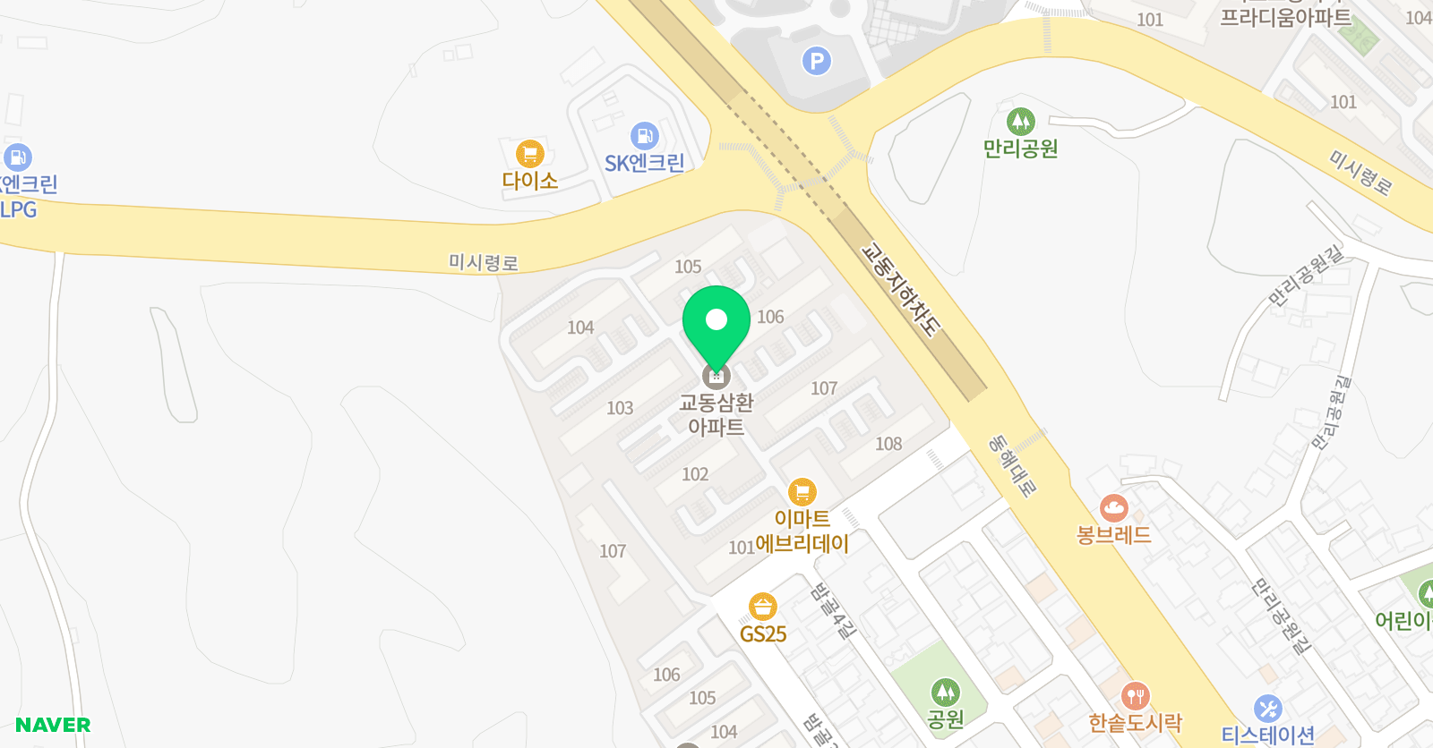뮤직프랜드 피아노학원 위치