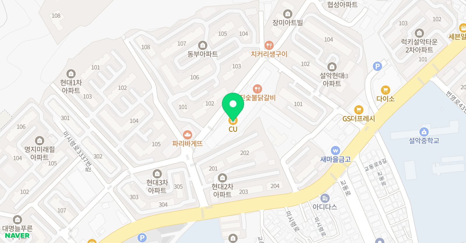 바퀴달린그림책 미술학원 위치