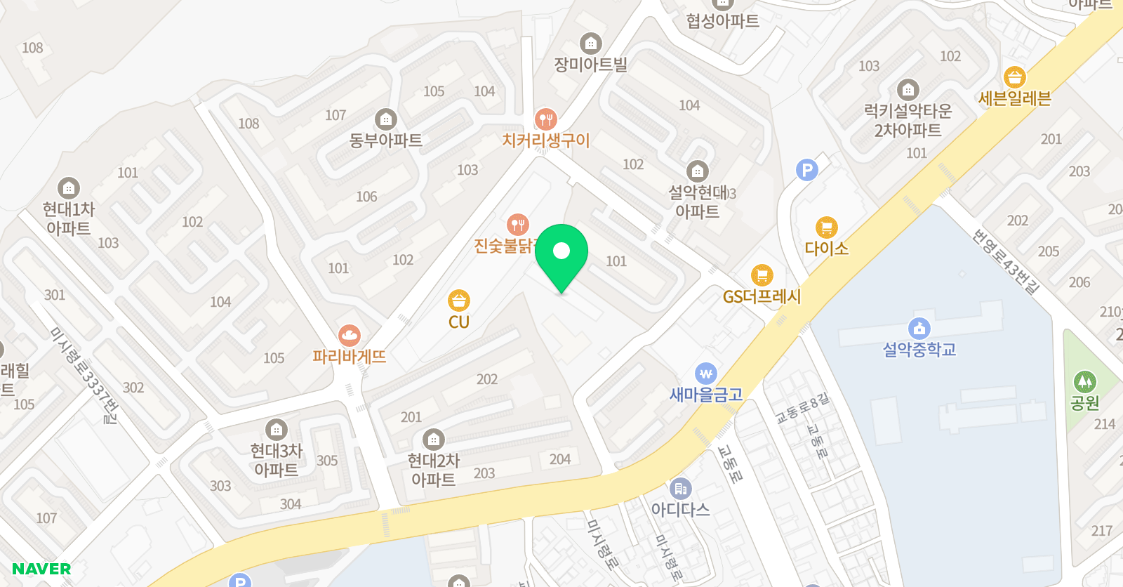 엘벧엘 음악학원 위치