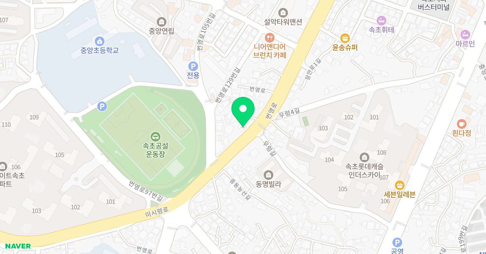 사유에듀 학원 동명캠퍼스 위치