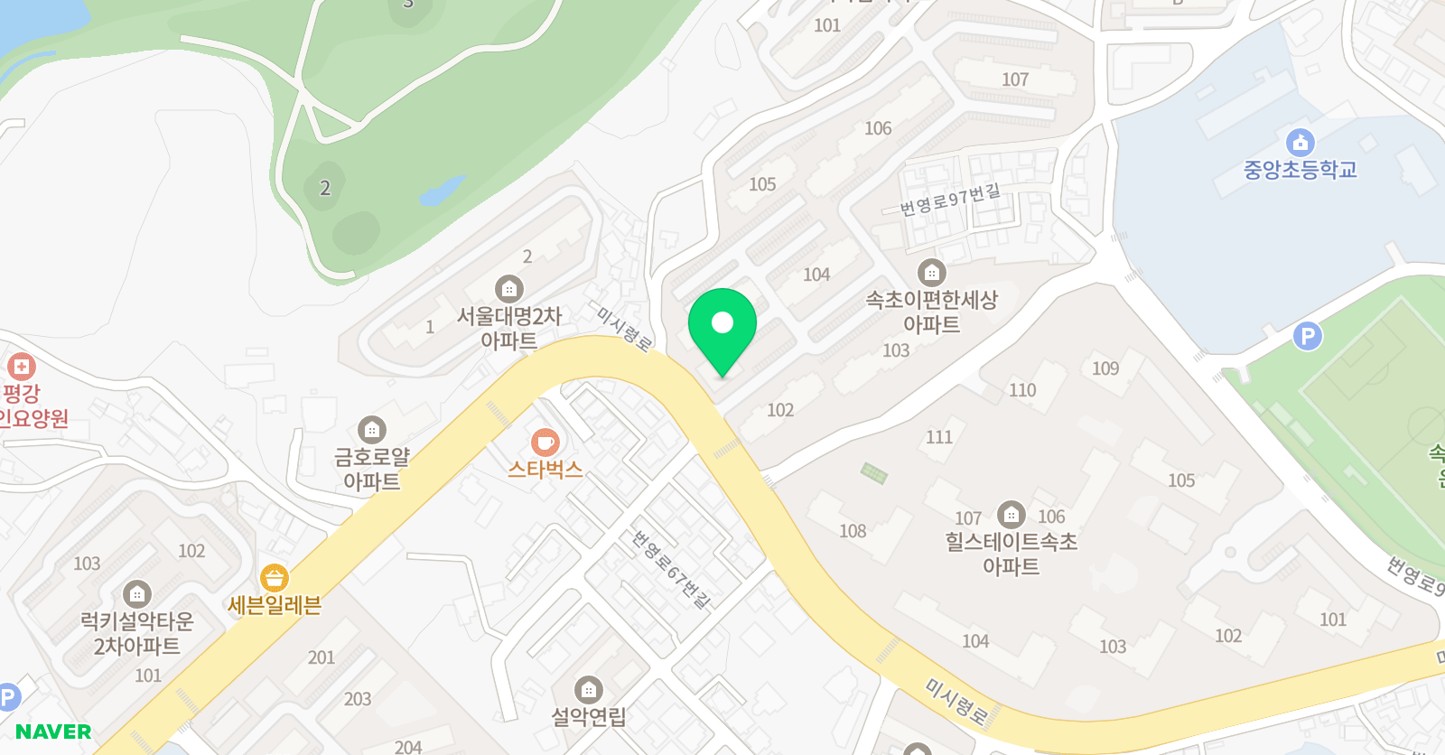 피아노플러스 콘체르토음악학원 위치