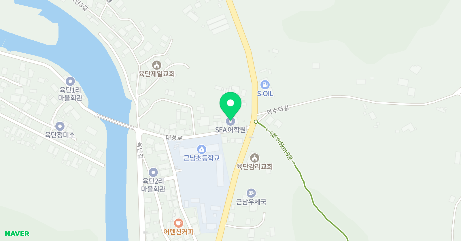 SEA 어학원 위치