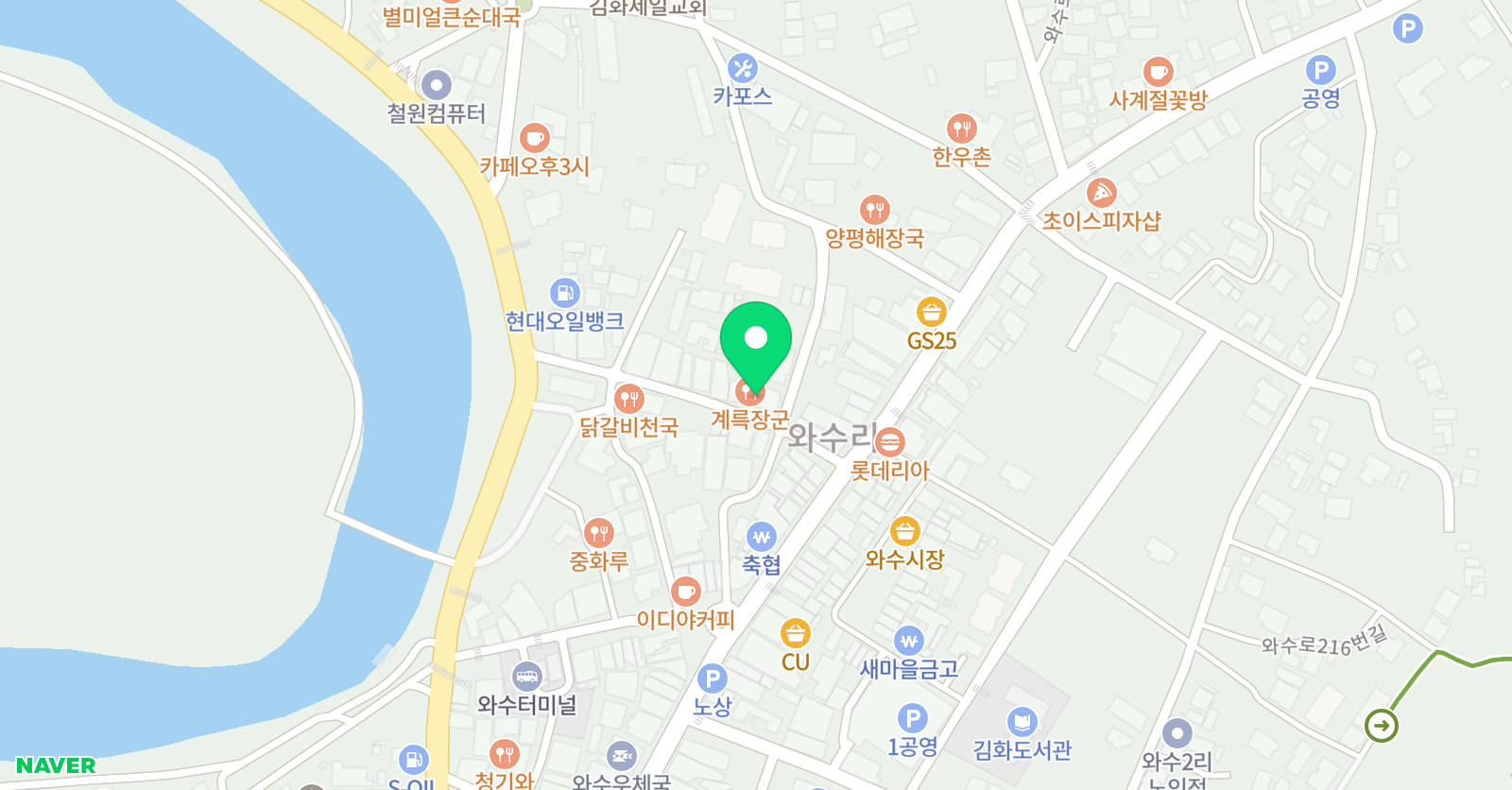윤 댄스학원 위치